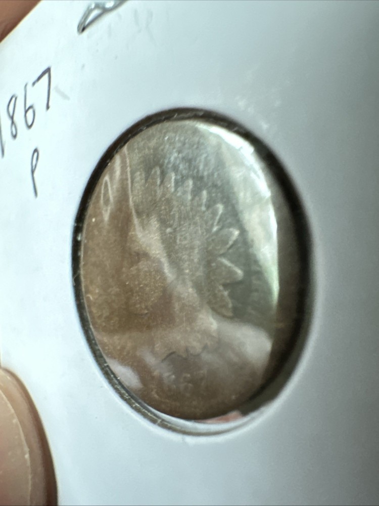 1867 Indian Head Cent - BN, Penny 1C