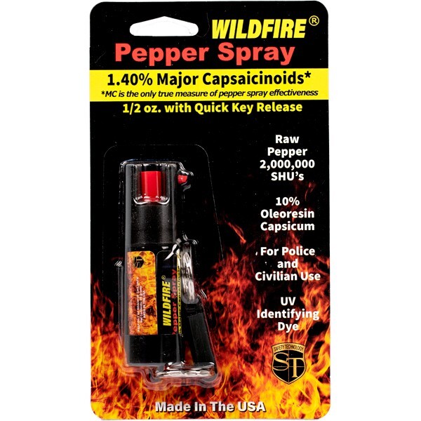 Wildfire Keychain Pepper Spray Self Defense Personal Protection Security