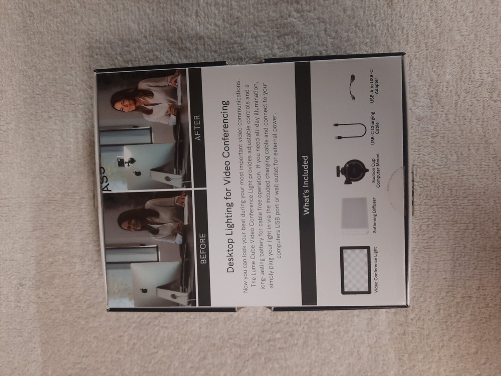 Lume Cube Video Conference Lighting Kit.