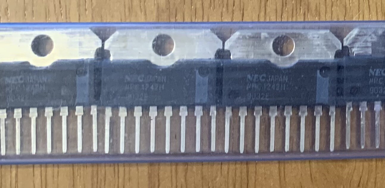 NEC  UPC1242H Audio Amp IC Chip CB Radio - Cobra, Uniden, Sears and Other