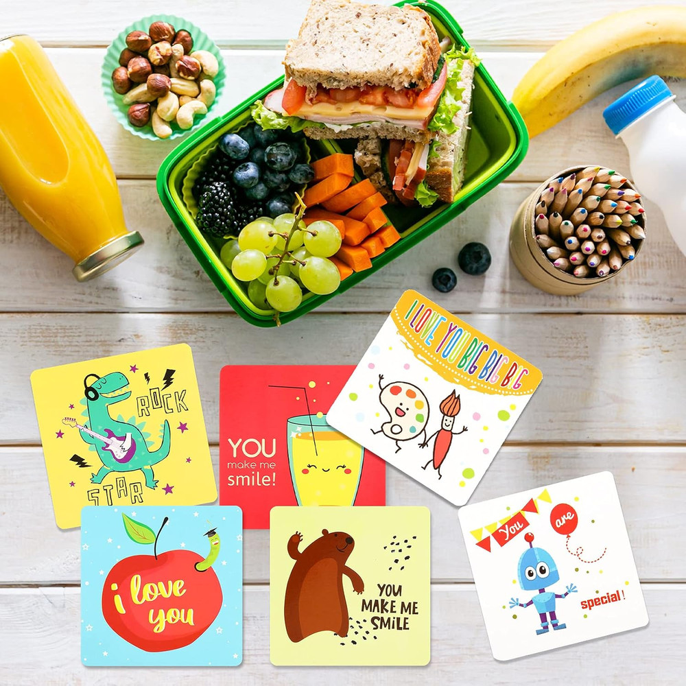 120Pc Lunch Box Notes for Kids Cute Lunchbox Notes for School