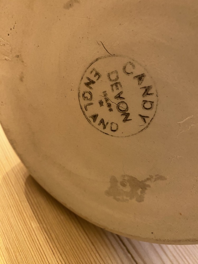 Stunning WW1 Stone SRD rum pot. Candy, Devon