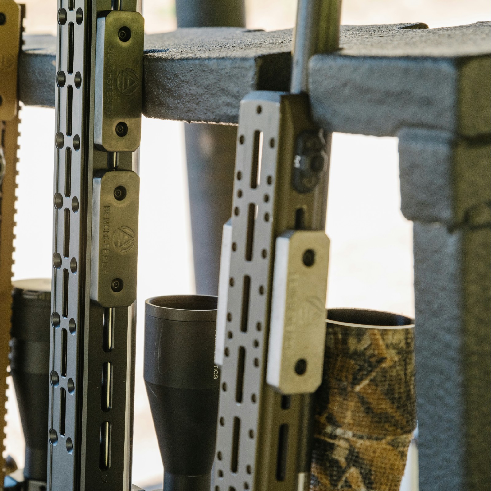 Handguard Weight / Forend Weight | M-LOK Weights Sandblasted | 14.6 Oz Per Pair