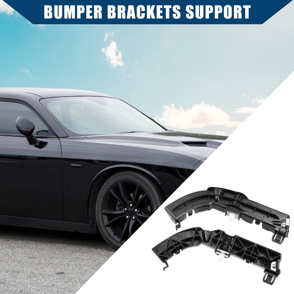 2Pcs Front Left Right Side Bumper Support Bracket for 2008-2020 Dodge Challenger
