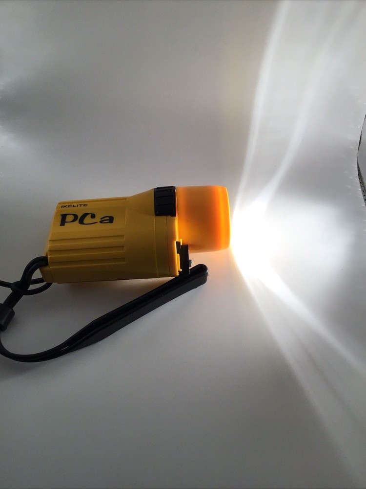 PCa Ikelite Water Proof Scuba / Dive Light -Tested, Working-