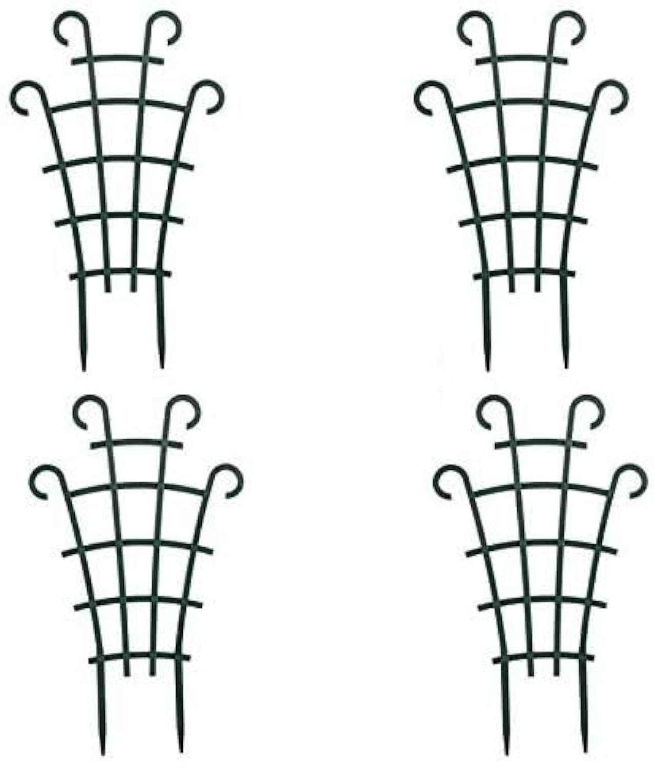 4 Pcs Trellis For Potted Plants Garden Trellis For Climbing Plants Outdoor for V
