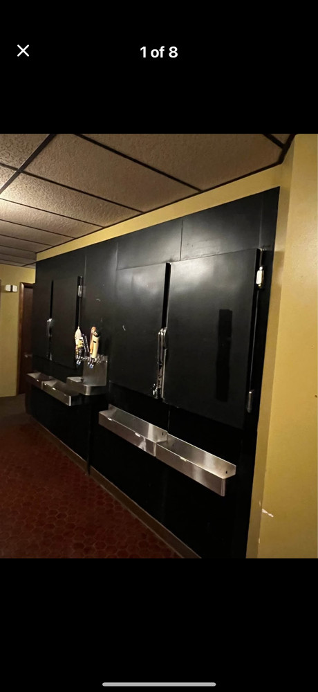 8'x12' Walk-in Bar Cooler with Refrigeration