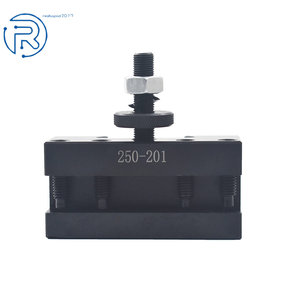 2× BXA #1 250-201 Quick Change Tool Post Holder Turning & Facing For Lathe