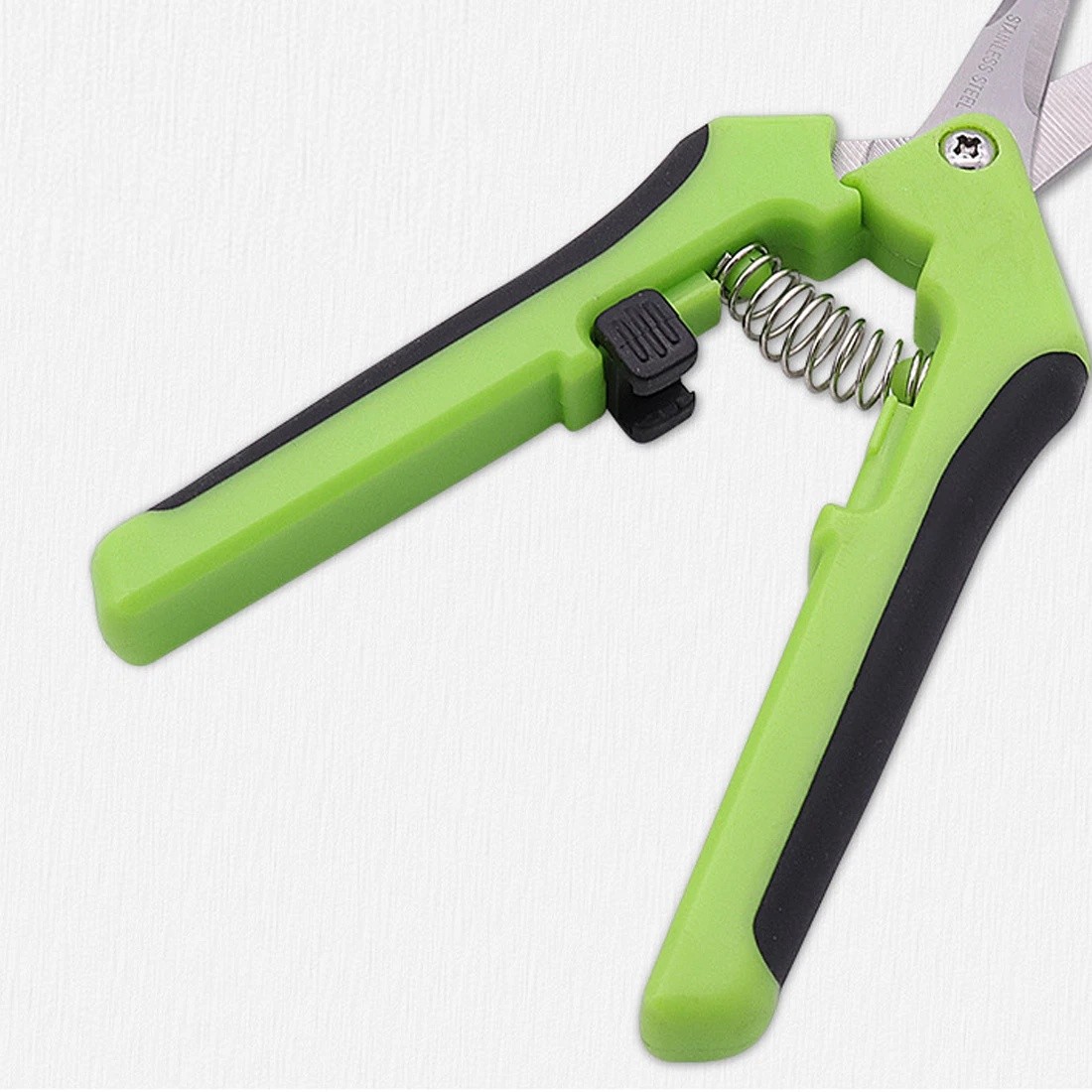 6 Pack Curved Blade Garden Scissors Trimmers Harvest Pruning Plants Trimming