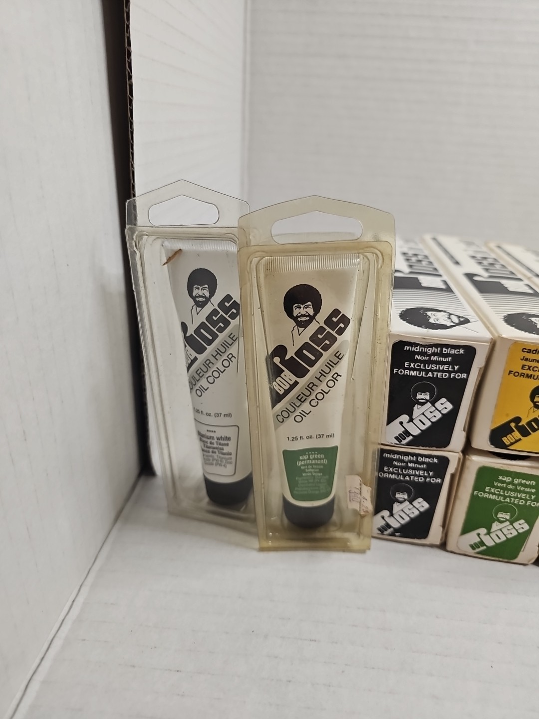 Lot Of 20 Bob Ross Oil Paint 5oz, 2 1.25oz, 2 Oil Paint 7/14oz, & More (NOS)