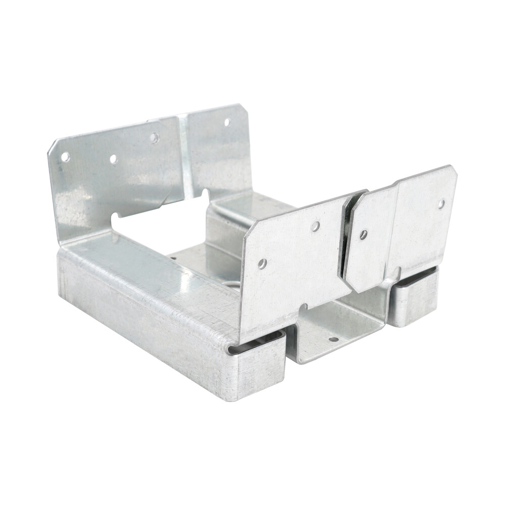 10Pcs 6x6 Concrete Deck Post Anchor Base Adjustable Metal Post Bracket Post Base