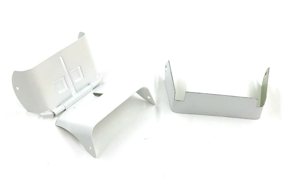 DOWNSPOUT EXTENSION FLIP-UP HINGE