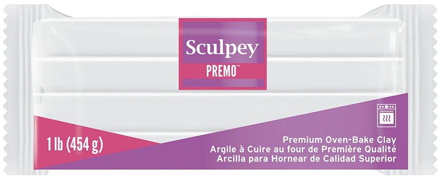Premo Clay 1lb White