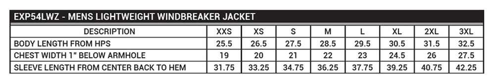 NEW LIGHTWEIGHT WINDBREAKER SECURITY JACKET WITH LANYARD
