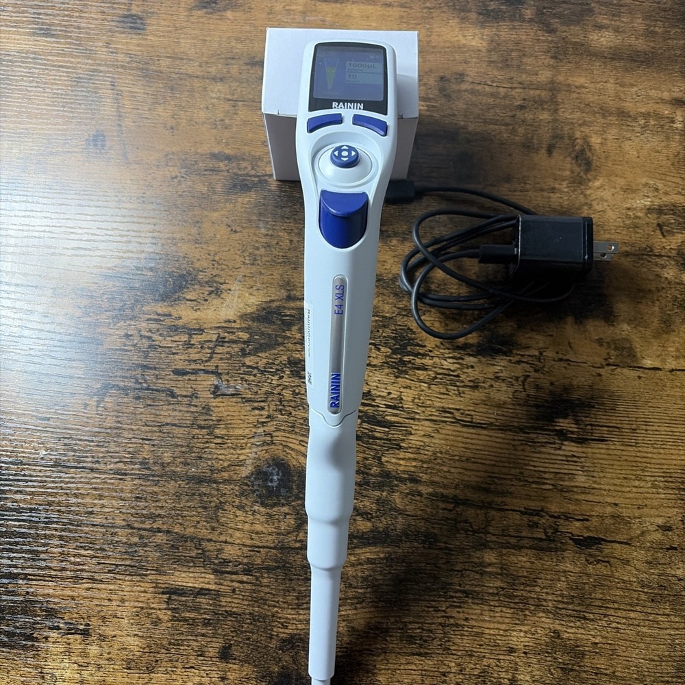 RAININ E4-2000XLS+ E4 ELECTRONIC SINGLE CHANNEL PIPETTE LTS L-2000 XLS 2 mL E4