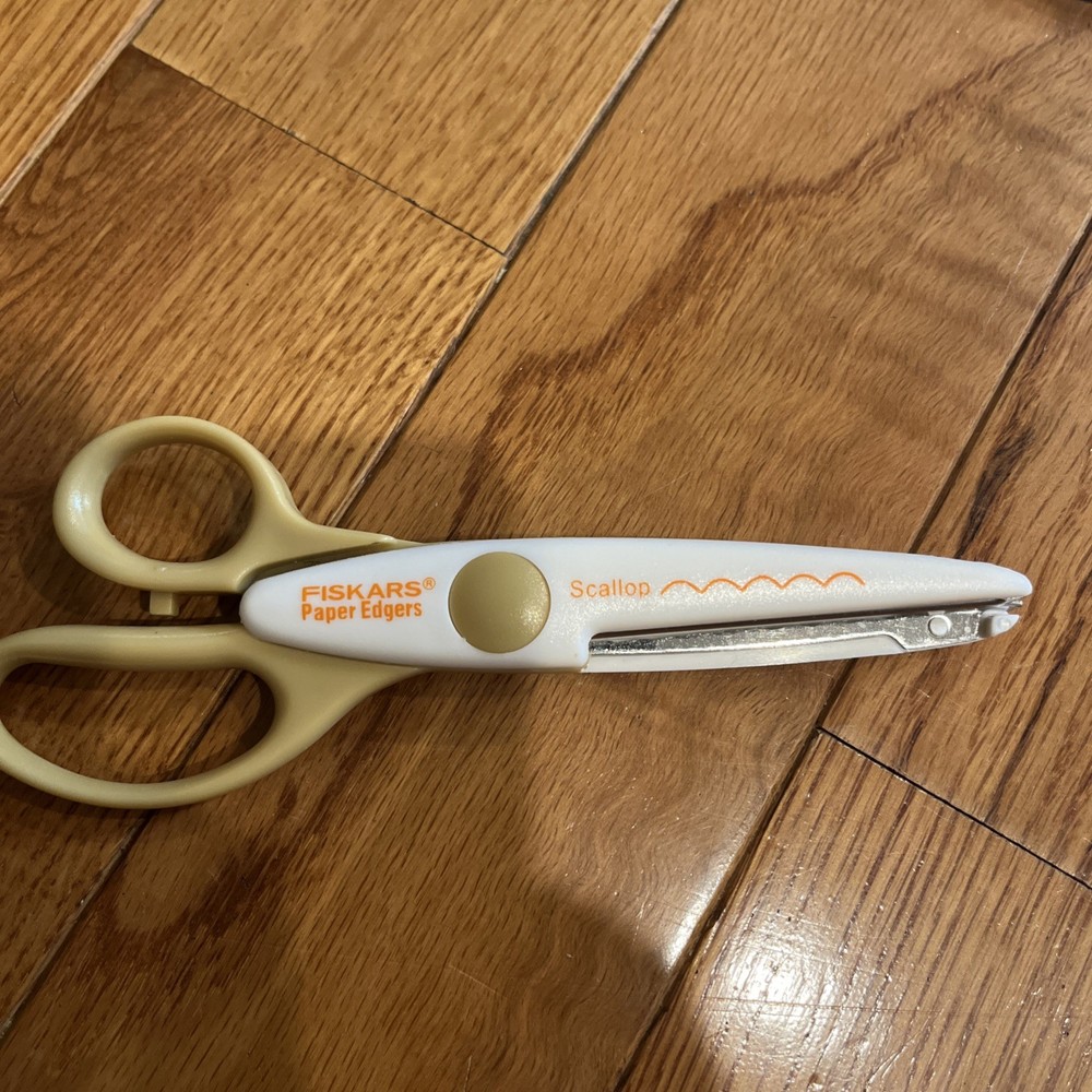 Fiskars and Westcott Paper Edgers Crafting Scissors BUNDLE
