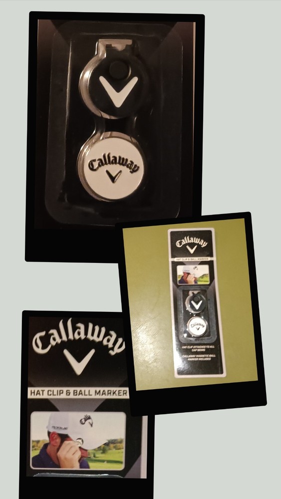 Callaway Golf hat clip & ball marker