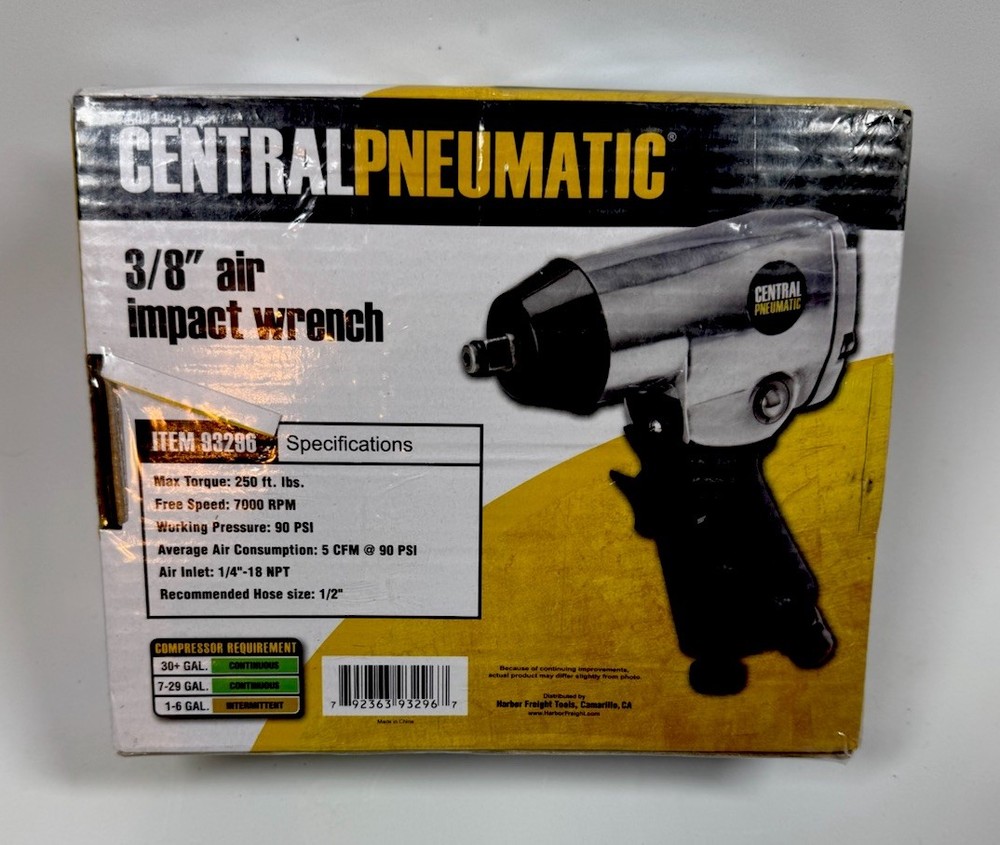 Central Pneumatic Impact