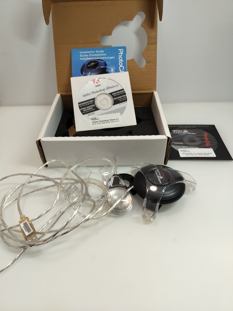 Pantone ColorVision Spyder Pro Install Software. (Excellent) Open Box
