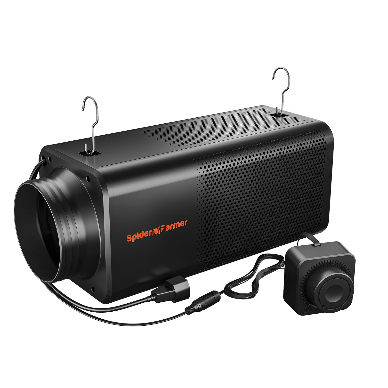 Spider Farmer 2-in-1 6" Inline Fan w/ Built-In Carbon Filter Ventilation System