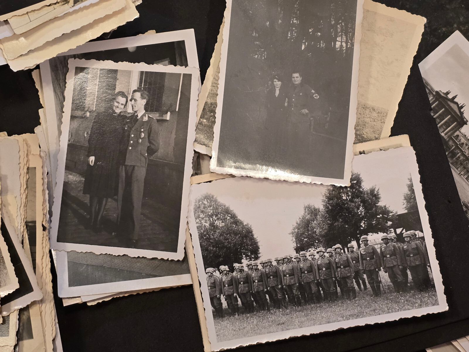 WW2 WWII original German soldiers wartime military photo photograph