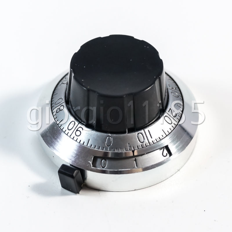 46mm B2 Dial Multi-Turn Potentiometer Knob Cap Switch