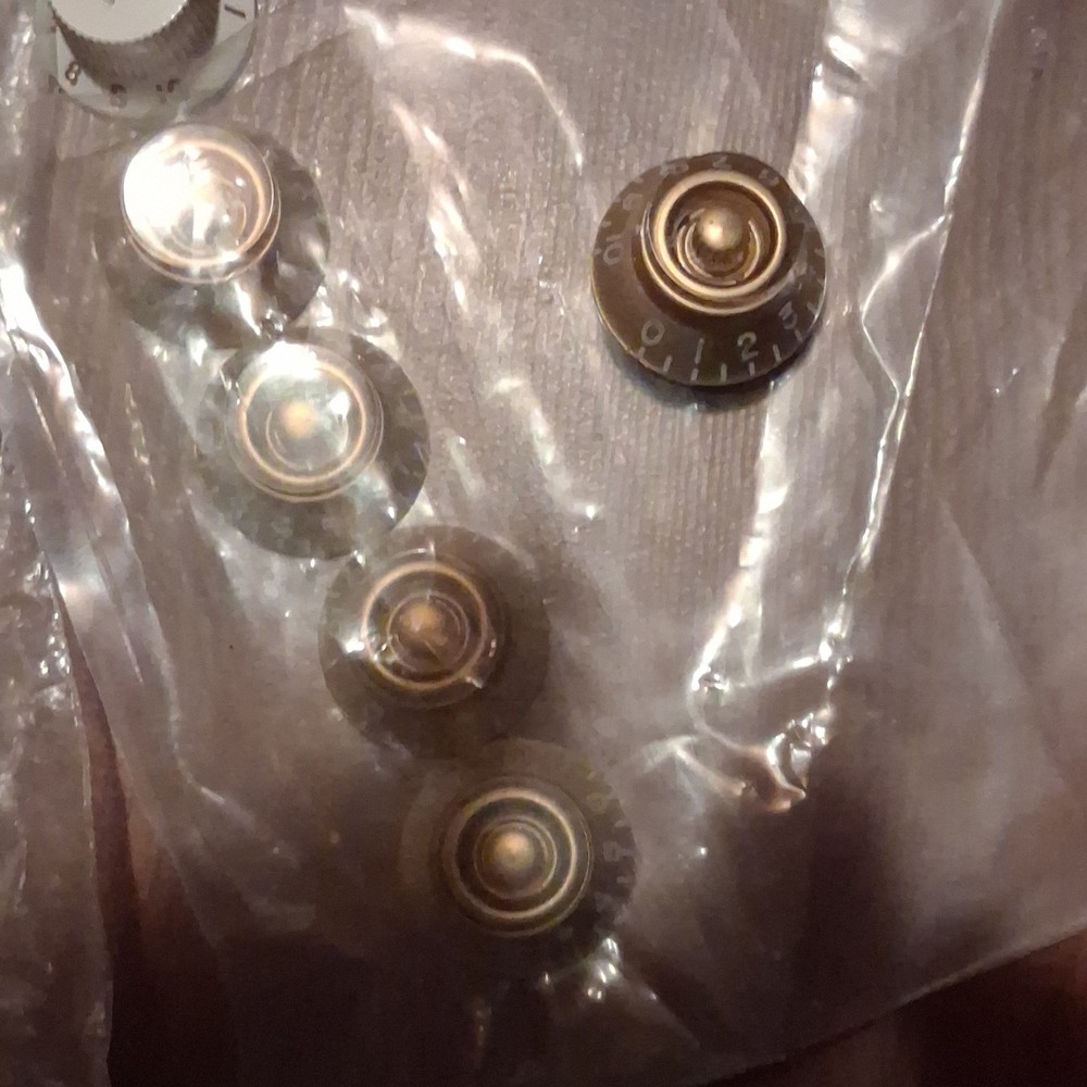 Fender Stratocaster & Telecaster Pickguards, Knobs, Pots, Tremolo Arm Lot