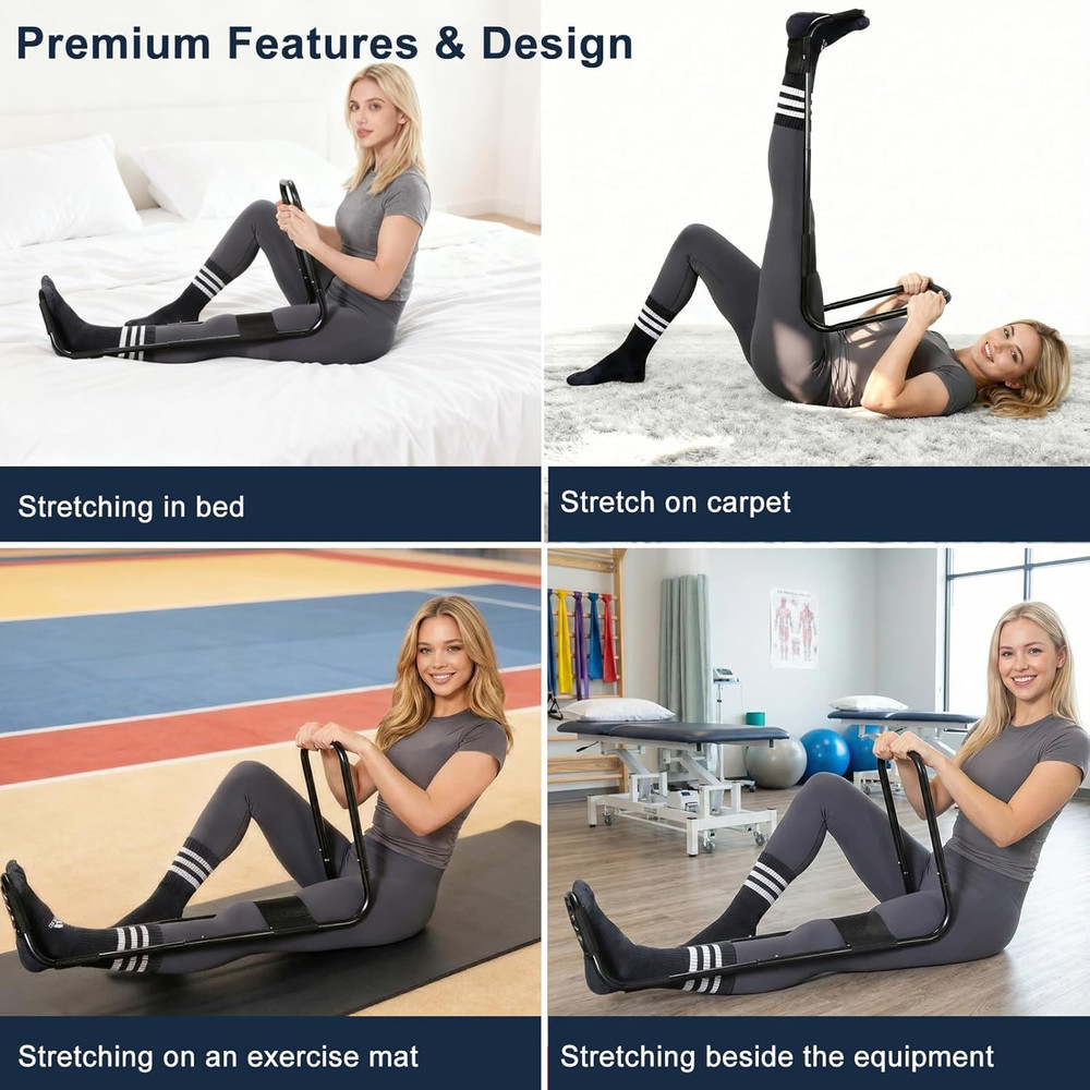 Knee Extension Device, Hamstring Leg Stretcher for Lower Body Flexibility, Impro