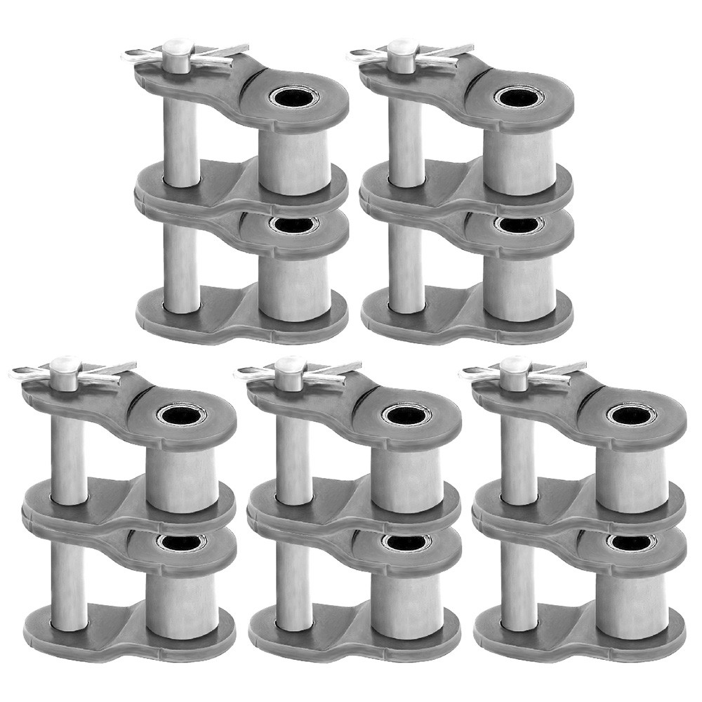 #40-2 Offset Half Link for Roller Chain Double Strand (Qty 5)