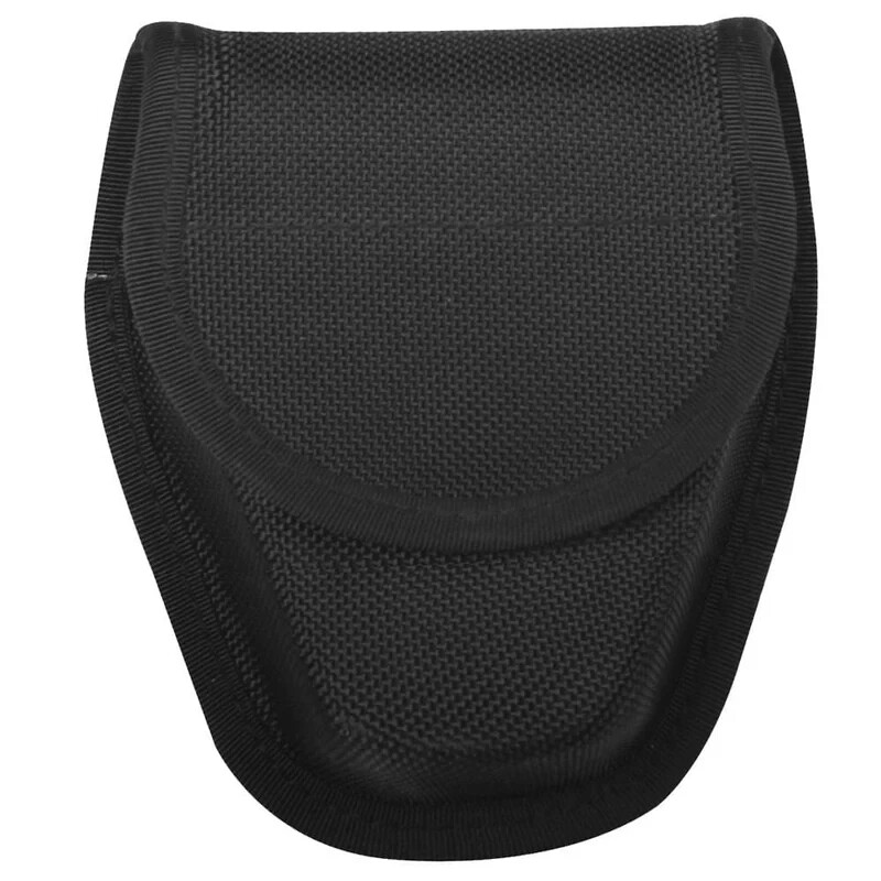 Fox Single duty handcuff case, black.