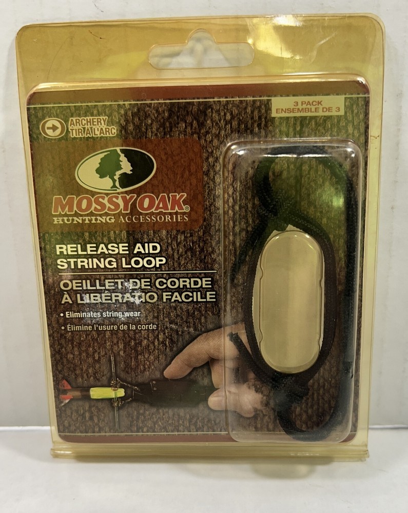 Release Aid String loop 3 pack Mossy Oak