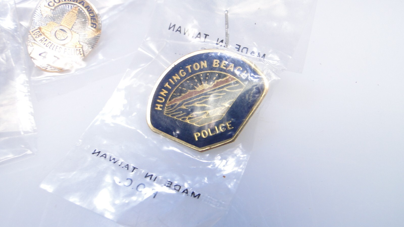 17 California Police Lapel Pins Los Angeles Huntington Orange