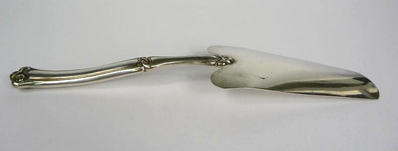Biedermeier cake lifter Silver about 1850