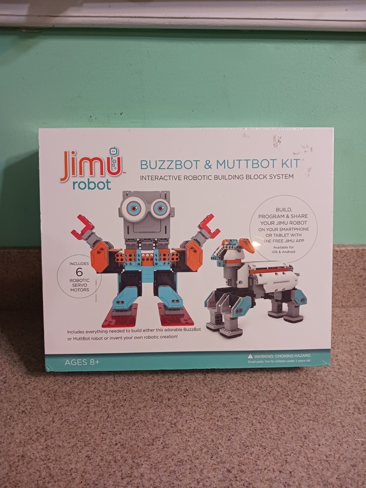 JIMU ROBOT BuzzBot & MuttBott App Enabled STEM Learning Robotic Kit SEALED NEW