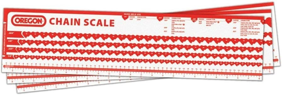 Oregon 533129 Quick Reference Chain Scale