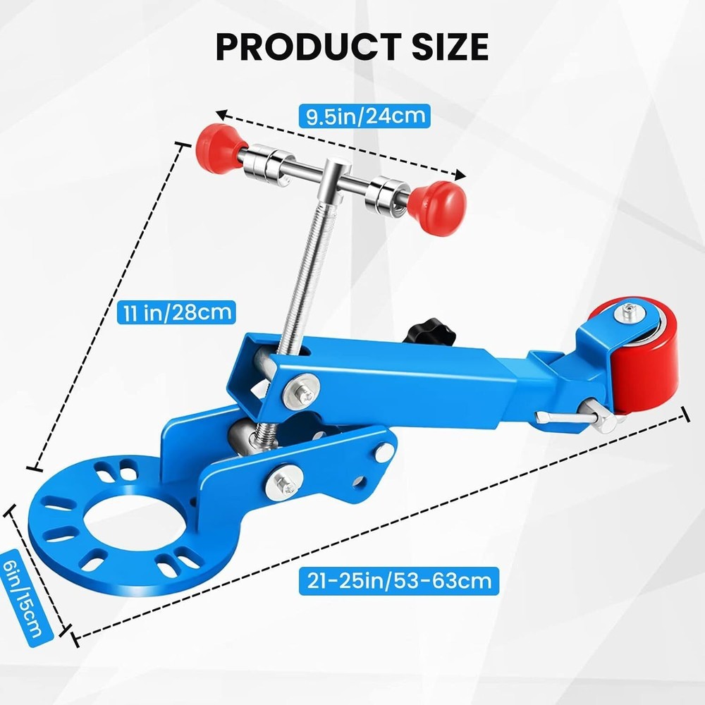Fender Roller Tool Lip Rolling Reforming Extending for Automobile Maintenance
