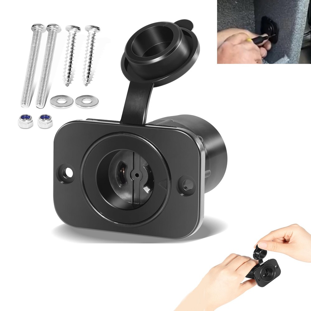 Replacement 2126 Electric Socket 12V Downrigger Receptacle for Scotty Depthpower