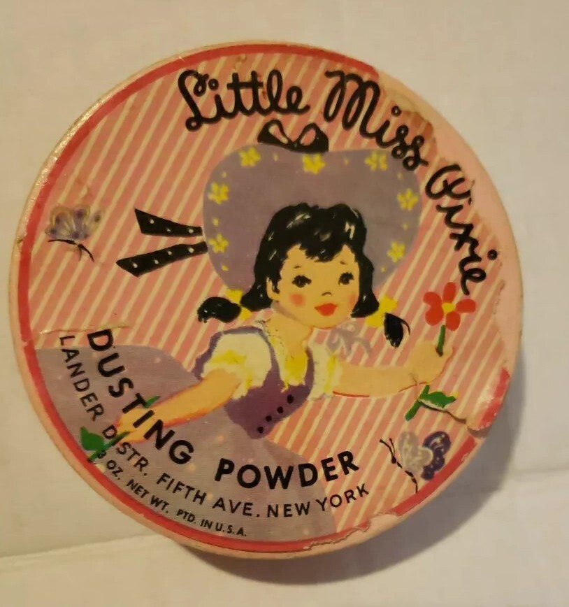 Little Miss Pixie Dusting Powder Vintage 1950s