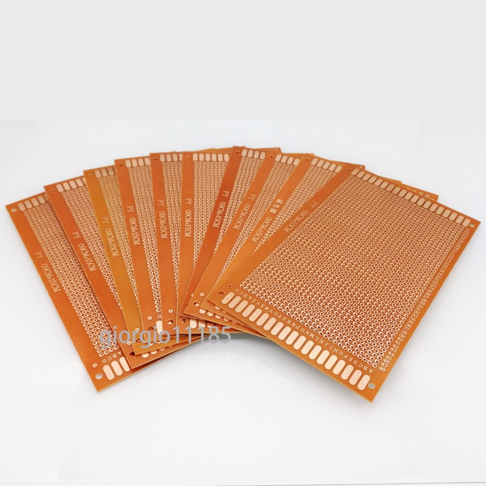 10pcs Prototype PCB Universal Bread Board 9 x 15cm Sigle Side Copper