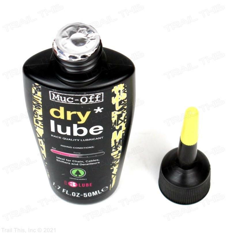 Muc-Off Dry 1.7oz (50ml) Bicycle Chain Lubricant Lube Bottle Road/MTB/CX