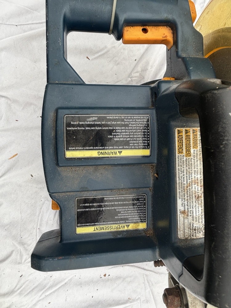 ryobi 81/4 ms181 miter saw