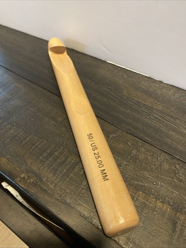 Jumbo Wood Crochet Hook by Loops & Threads®