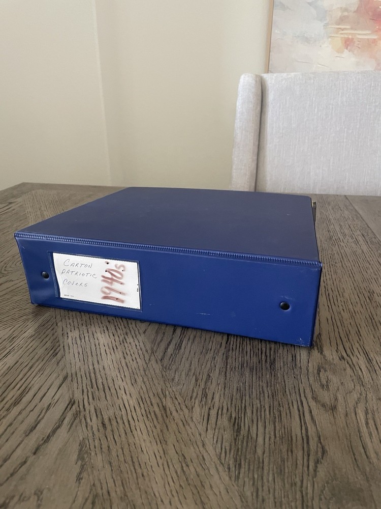 146 Piece WWII Patriotic & Propaganda Cover Collection - Satirical & Home Front