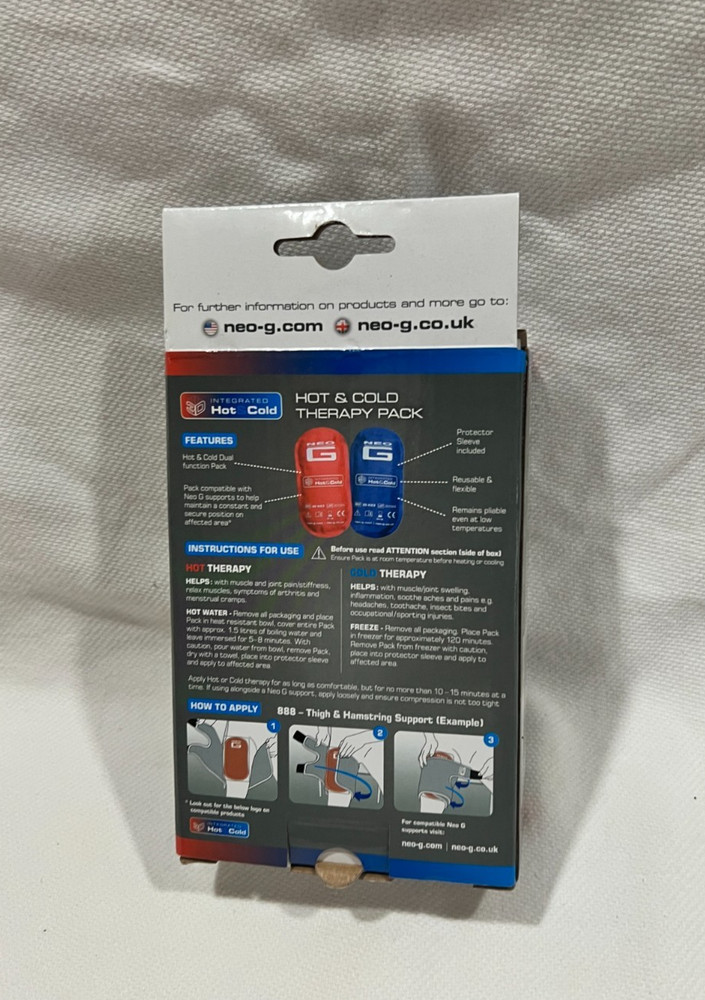 Neo G Hot & Cold Reusable Therapy Pack 3D H/C3 Protector sleeve
