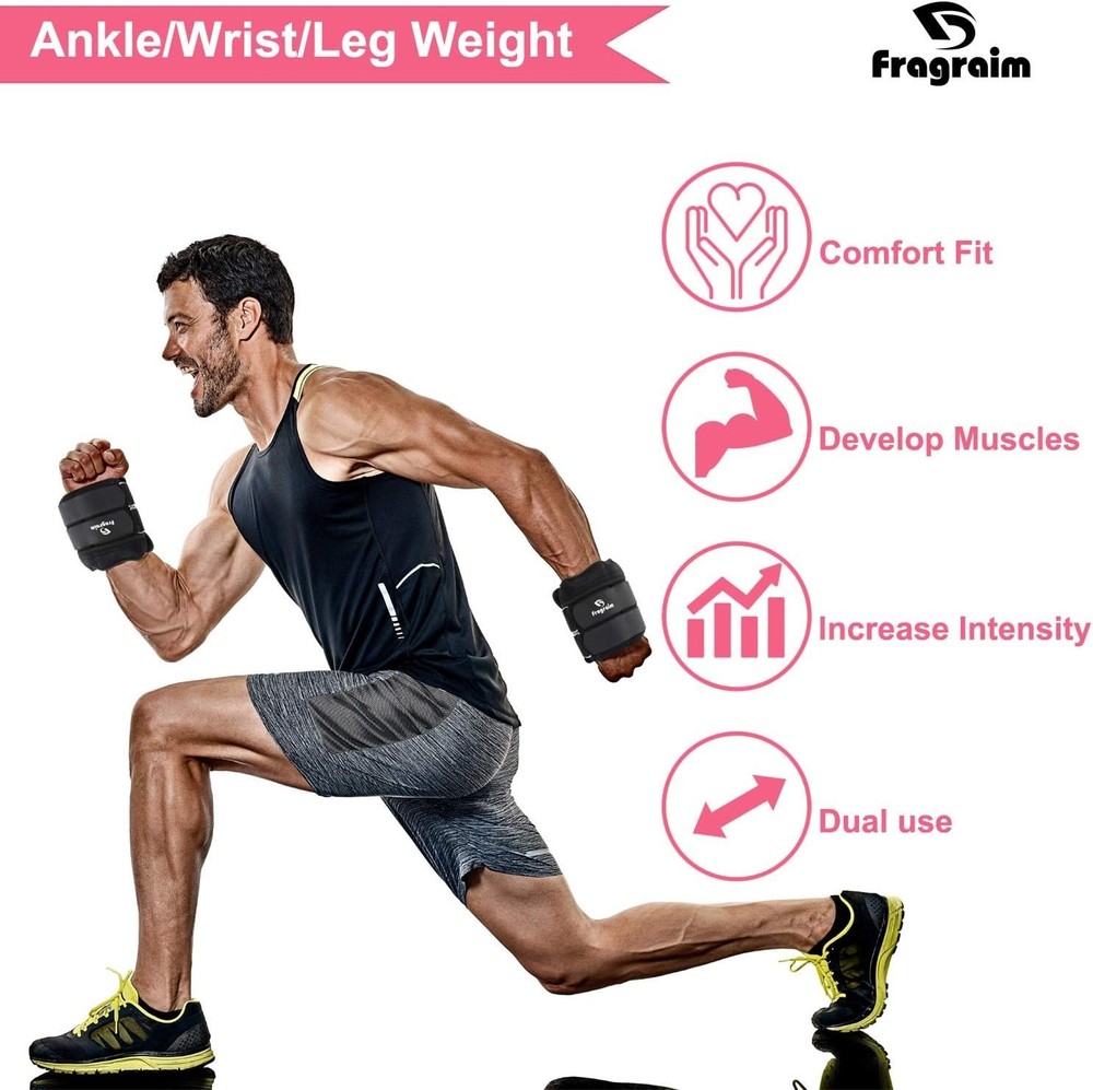 Strength Training Wrist/Leg Weights - 10 lbs