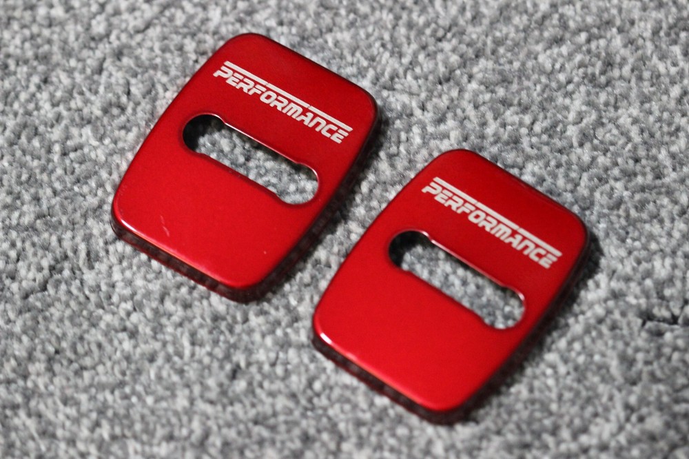 BMW 1 3 Series E90 E91 E92 E93 E87 E81 E82 E88 Performance Red Door Lock Cover