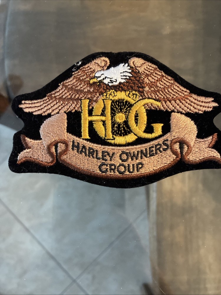 Vintage Assorted Harley Davidson Patches