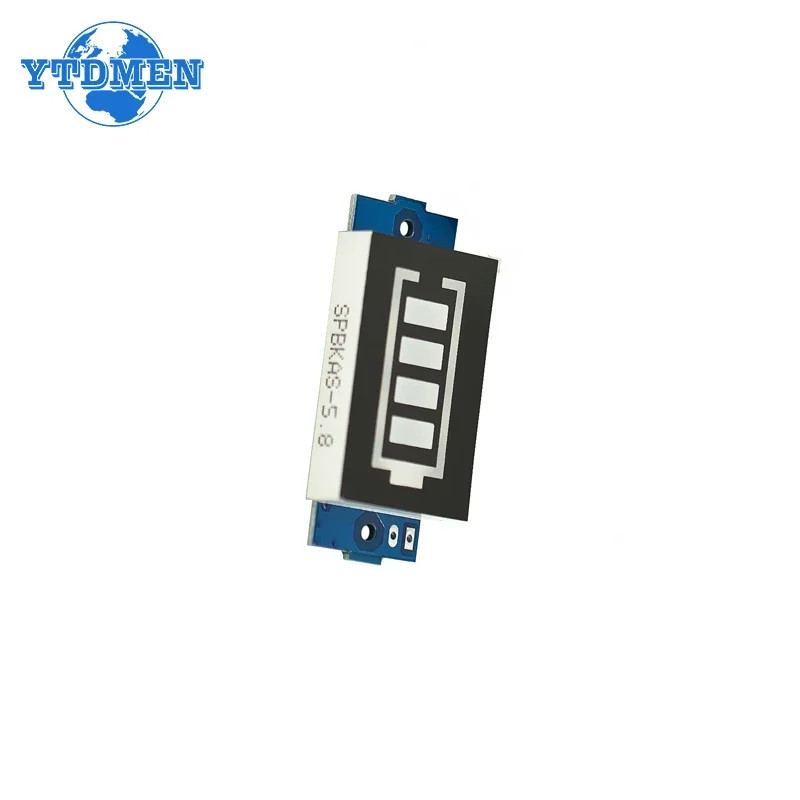 3S Lithium Battery Indicator 12.6V Capacity Tester with Blue Display for EVs