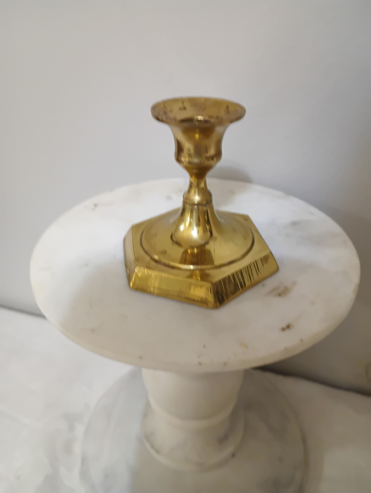 Collection Of Brass Items. Large Victorian Clip, 4 Leaf Clover