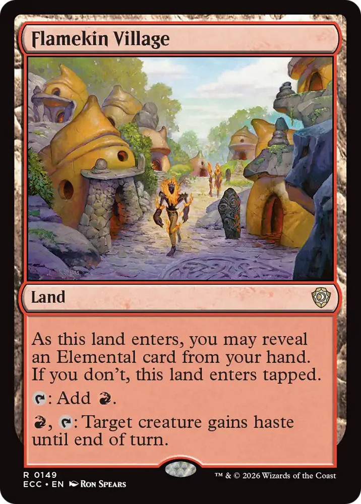 Flamekin Village [Lorwyn Eclipsed Commander]
